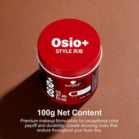 Crème coiffante bio pour hommes, marque privée, argile coiffante mate forte, cire capillaire pour texturiser, effet coiffant bio