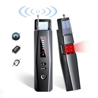 Buscador de cámara oculta portátil Detector de dispositivo espía multifuncional Detector de cámara Rastreador GPS para Hotel