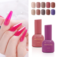 Vernis à ongles en gel avec logo de marque OEM, vente en gros, 25 couleurs, une couleur, 7ml, couleur uv, haute qualité