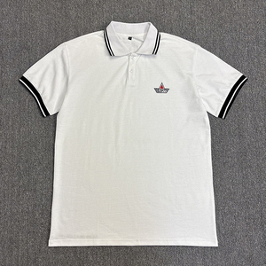 Men Polo t Shirt High Quality 100% Cotton t Shirts Oversized Heavyweight T-shirt Embroidery Custom logo T-shirt