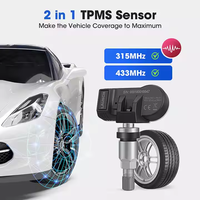 LAUNCH Universal 433Mhz 315 MHz 2 en 1 Sensor de presión TMPS Herramienta