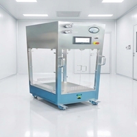 Chariot à flux laminaire Renchuan, chariot mobile Airstream, utilisation en laboratoire industriel, garantie 1 an, filtre HEPA en acier inoxydable 99,995%