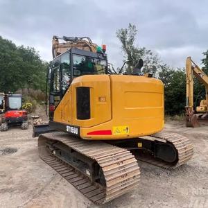 Mini-excavatrice Sany 155U sur chenilles, 14 tonnes, micro-pelle, tracteur d'occasion avec moteur et boîte de vitesses, capacité de la benne de 0,55 m, à vendre - Product Image 3