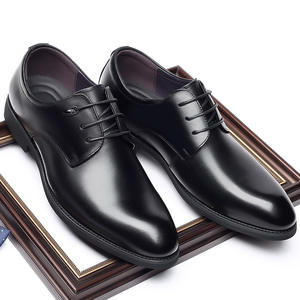 Zapatos de Cuero Formales de Negocios para Hombre, Estilo Italiano, con Aumento de Altura, de Piel de Vacuno de Primera Calidad, Estilo Británico, para Boda, Venta al Por Mayor - Product Image 3