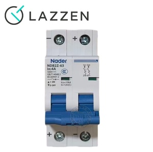 Interruptor de Aire Original Shanghai Liangxin NDB2Z-63, Interruptor de Circuito en Miniatura de 2 Polos para Uso Doméstico, Material ABS, Curva Tipo C, <span class=keywords><strong>Nader</strong></span> Pequeño - Product Image 4