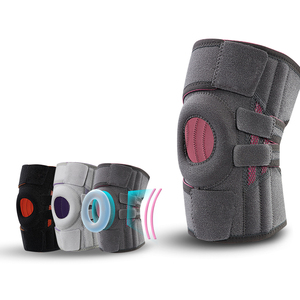 CONRIDA Best-Selling Open Patella <strong>Knee</strong> Brace Neoprene <strong>Compression</strong> Support Adjustable Straps Flexible Type for Spring Protection - Product Image 4