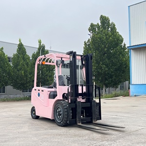 Chariot élévateur électrique à batterie homologué CE, fabriqué en Chine, pour les travaux de manutention de marchandises lourdes en port et en entrepôt - Product Image 1