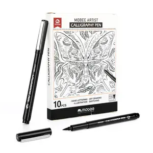 Mobee P-625E قلم حبر عالي الأداء بنظام كتابة ناعم مع شعار مخصص للبيع بالجملة مجموعة أقلام حبر nibs متعددة الأنواع