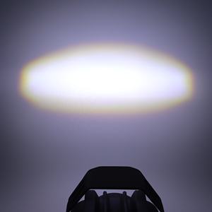 Feux de brouillard LED pour moto Moky Pro <span class=keywords><strong>U43</strong></span> à double couleur, phare LED blanc et jaune, feux LED clignotants pour moto - Product Image 5