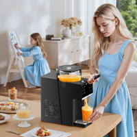 Máquina de Slushies Eléctrica, Dispensador de Bebidas Congeladas para Batidos Caseros