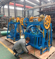 Machine à faible coût pour petite entreprise Machine de fabrication de blocs mobile Machine de fabrication de briques manuelle Prix à vendre en Afrique du Sud