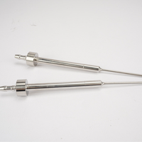 Aiguille de remplissage en acier inoxydable SUS316L pour pompe péristaltique, buse de remplissage anti-goutte, aiguille de nettoyage