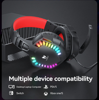 Gaming Keyboard Combos USB Gaming Set Colored Wired Keyboard 104 Keys LED Backlit Mouse LED Headphone Pad Combo PC TF810