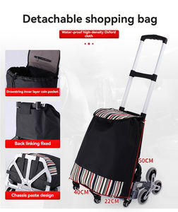 <span class=keywords><strong>Chariot</strong></span> De Cours Carrito Plegable Pliable à 6 Roues TPR 39*28*106cm - Product Image 4