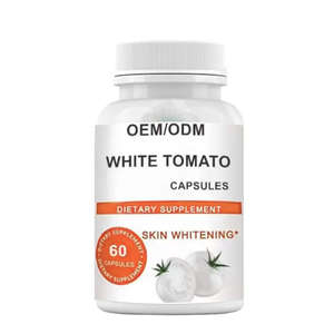 Cápsulas de Extracto de Tomate Blanco de Alta Potencia, Eliminador de Radicales Libres, Suplemento para el Cuidado de la Piel - Product Image 1