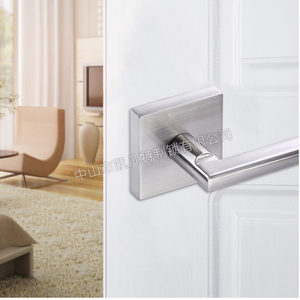 Luxury Zinc Alloy Easy to Install Double Sided Bedroom/<strong>Bathroom</strong>/Passage <strong>Door</strong> Handle Lever <strong>Lock</strong> for Indoor <strong>Door</strong> <strong>Lock</strong> - Product Image 4
