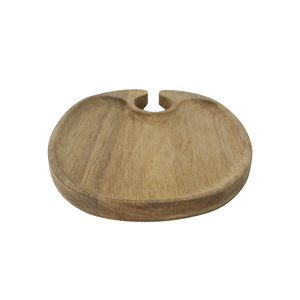 בית טבעי הסיטונאי מיני acacacia לוחית צלחת הגשה לוח עם בעל זכוכית יין - Product Image 4
