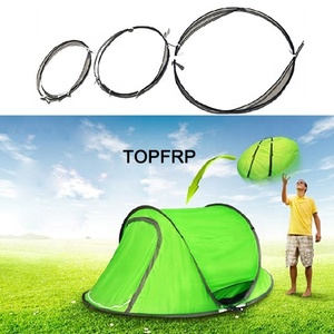 เสาเต็นท์ไฟเบอร์กลาสแบบยืดหยุ่น FRP เสาเต็นท์แบบป๊อปอัพ - Product Image 3