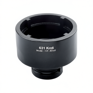 Hebilla de trinquete 631 Km6 de plástico negro para correas de carga - Product Image 2