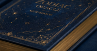 Offre Spéciale : Impression Personnalisée de Cartes de Tarot et de Jeux d'Oracle avec Livret – Les Douze Signes du Zodiaque, Bordure Métallisée, Journal
