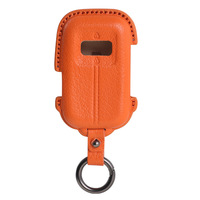 Étui de protection pour clé Zeekr 9X en cuir de chèvre, style simple, résistant aux rayures, à l'usure et à la saleté