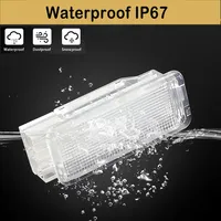 2pc pour Peugeot 1007 206 207 306 307 308 3008 406 407 5008 607 806 807 LED Tronc Bagages Intérieur Lumières Porte Lampe