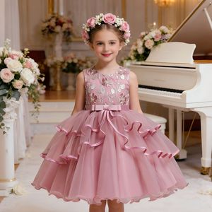 Robe de princesse tutu pour bébé <span class=keywords><strong>fille</strong></span>, haute qualité, très vendue, robe de demoiselle d'honneur pour mariage, modèles de robes pour enfants - Product Image 2