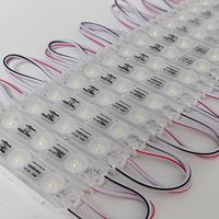 Module LED 12V 3LED 63*13 1.5W SMD2835 IP65 Blanc froid Blanc chaud Extérieur Étanche Moulage par injection Signalisation d'affichage