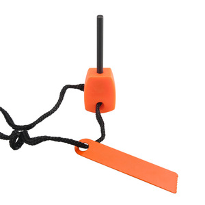 Pedernal para exteriores y acero Mini pedernal pequeño y Palo de fuego de acero Palo de fuego Pedernal multifuncional para exteriores y acero - Product Image 2