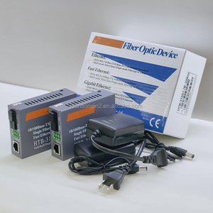 ตัวแปลงสัญญาณมีเดีย HTB-3100 ความเร็วสูง 10/100Mbps ระยะ 25 กม. พร้อมหัวต่อ SC และพอร์ต RJ45 สำหรับไฟเบอร์ออปติก - Product Image 5