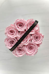 Vente en gros de roses immortelles faites à <span class=keywords><strong>la</strong></span> main, fleurs infinies éternelles, roses éternelles préservées en boîte pour cadeau de mère 2025 - Product Image 4