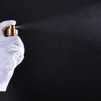Bouteilles de parfum vides, cylindre personnalisé fantaisie à fond épais bouteilles de parfum vides 10ml Mini bouteille de parfum cosmétique de voyage en verre