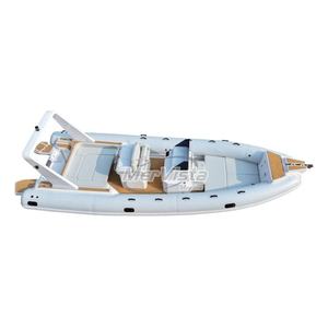 Bateau en fibre de verre White Adventure Quest 860 cm certifié CE Hypalon Deep V Vente chaude - Product Image 3