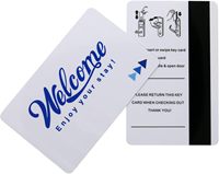 Impression personnalisée pour cartes de porte à bande magnétique en PVC étanche EV3 2K 4K pour hôtels, motels, hôpitaux, cartes intelligentes NFC 13,56 MHz