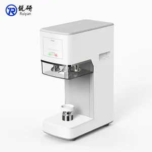 Uống rõ ràng kim loại lon cup Sealer Acrylic pet chai làm đầy bao bì máy móc bộ phận niêm phong có thể làm cho máy