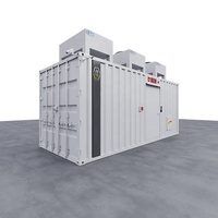 Infrastructure de centre de données en conteneur de 40 pieds, 200 kW, redondance N+1 pour l'Edge Computing, UPS intégré
