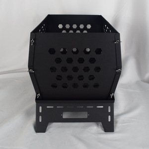 Estufa Plegable de Acero al Carbono Yc-2025050901, Parrilla Portátil para Barbacoa, para Acampar al Aire Libre - Product Image 3