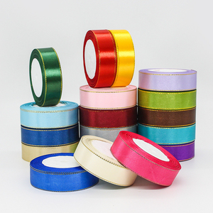 Ruban en satin <span class=keywords><strong>ETE</strong></span>, ruban en satin fin uni pour emballage cadeau, artisanat, fabrication de nœuds pour cheveux, Noël, décoration de fête de mariage - Product Image 2
