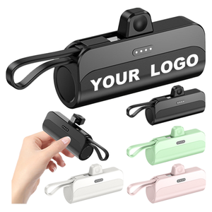 0717 Vente en gros de mini-batteries externes personnalisées en plastique 5000 mAh Type-C multifonctionnelles, sérigraphiées, cadeau promotionnel fantaisie et tendance - Product Image 3