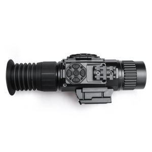 Mirino termico 3-12x 384x288 Video ad alta risoluzione 35mm, PIP, stabilizzazione dell'immagine, telemetro, calcolatore balistico - Product Image 4