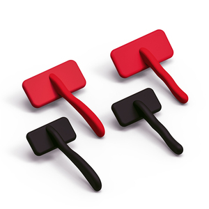 <span class=keywords><strong>Brosse</strong></span> à cheveux en bois pour animaux de compagnie, accessoire de <span class=keywords><strong>toilettage</strong></span> <span class=keywords><strong>professionnel</strong></span>, <span class=keywords><strong>brosse</strong></span> à épingles pour animaux de compagnie, Design noir, multifonctionnelle, PB-3M - Product Image 2