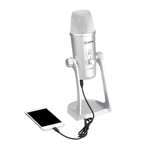 BY-PM700PS microfono USB Stereo condensatore <span class=keywords><strong>PC</strong></span> <span class=keywords><strong>Mic</strong></span> per voce Podcast strumento di intervista finestre <span class=keywords><strong>Computer</strong></span> di registrazione mobile - Product Image 3
