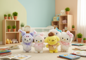 Peluche My Melody 14 cm, morbido giocattolo di peluche per bambini dai 2 ai 4 anni, regalo unisex - Product Image 2