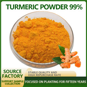 مسحوق الكركم الأرضي النقي OEM توريد المصنع الكركمين المكونات العشبية للشاي والكبسولات - Product Image 2