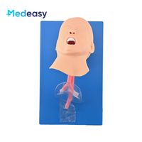 Medeasy - Modelo Avanzado de Entrenamiento de Intubación Traqueal Pediátrica, Simulador de Intubación de Vías Respiratorias, Maniquí para Práctica Médica