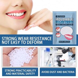 JAYSUING - Tratamiento Dental Temporal Multiusos, No Tóxico, Reutilizable, Moldeable, <span class=keywords><strong>Dientes</strong></span> Postizos, <span class=keywords><strong>Pegamento</strong></span> Sólido, Accesorios para Blanqueamiento Dental - Product Image 2