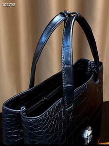 กระเป๋าโท้ทหนังจระเข้แท้สุดหรู ดีไซน์ทันสมัย ขนาดใหญ่ จุของได้เยอะ สำหรับผู้หญิงและผู้ชาย - Product Image 6