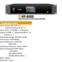Système de conférence de fil professionnel Microphone de conférence de suivi vidéo série HY-8000 avec microphone à condensateur OK-860 OK-870