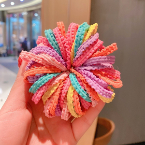 160 Pieces/Set Fashion Light Luxury <b>Sweet</b> Color Series Girl's Hair Tie Popular Design Women's Hair Ties Wholesale Headwear - Product Image 3
