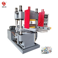 Machine de vulcanisation de semelles de chaussures en mousse EVA avec moteur DZJX, petite bande transporteuse, 380V 3kW, presse de vulcanisation de joints toriques en caoutchouc